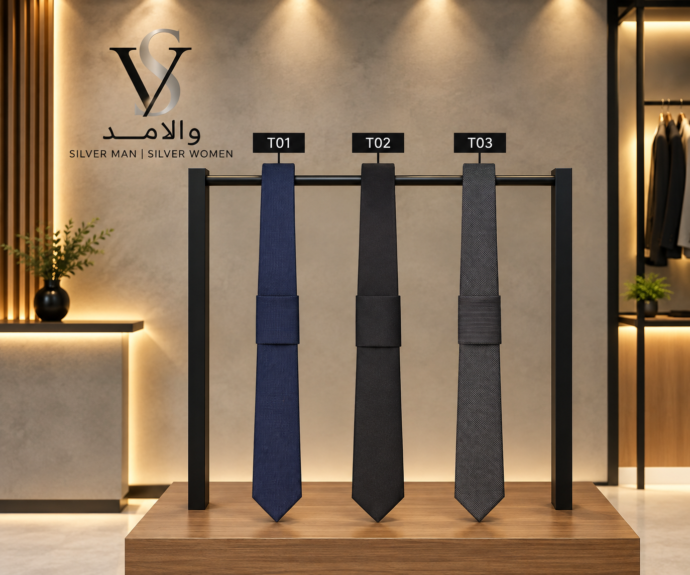 کراوات مردانه اکلیپس